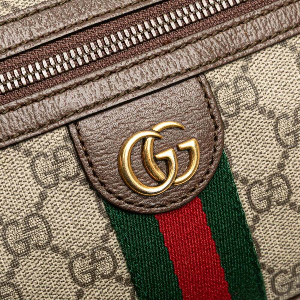 GUCCI Authentic Brown Leather Hobo Bag - Picture 4 of 10